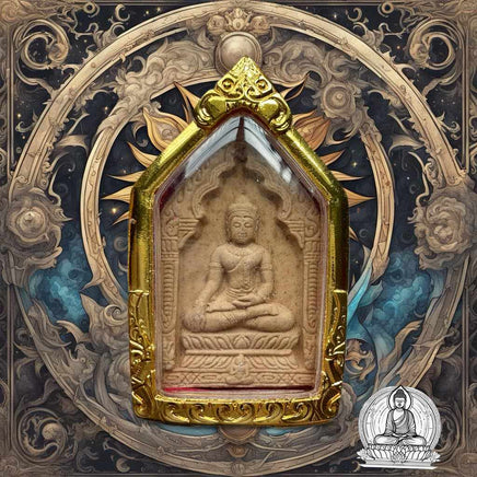 Amulette Thai de charme Phra Khunpen - Très Vénérable LP Hong. # 323