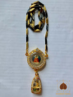 🪷 Collier bouddhiste Sakyamouni et Luang Phor Sothorn avec perles reliques Sarira # 716