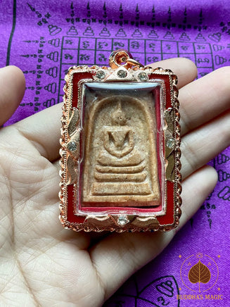 Amulette Phra Somdej Phra Phuthanan Tha Buri Sri Shakyamuni – Wat Phaya Phu # 774 Magic of the Buddha