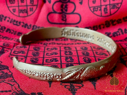 🐟 Bracelet de fortune Kamlae Mang Mee Ngern Thong – Luang Phor Sawat (Wat Salapoon Worawihan, Ayutthaya) # 787 Magic of the Buddha