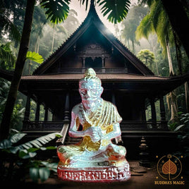 Amulette précieuse Boroma Kru Mor Shiwok – Ajarn Lak Rachasee – Wat Loi Khro (Chiang Mai) # 611