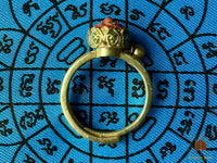 ☸️ Bagues fantaisies "moulin à prière tibétain" – trois modèles disponibles # 816 Magic of the Buddha