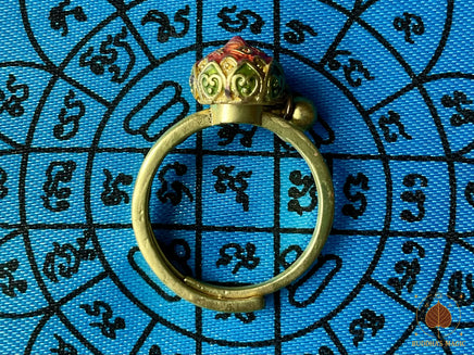 ☸️ Bagues fantaisies "moulin à prière tibétain" – trois modèles disponibles # 816 Magic of the Buddha