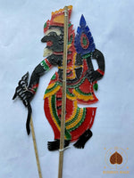 Marionnettes de théâtre d’ombre Nang Talung – Artisanat thaïlandais traditionnel # 754