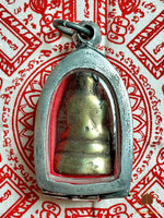 Amulette Phra Kling en alliage alchimique Mekkapat – Wat Prai Pathana (2012) # 621