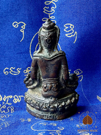 🛞 Petit lot de reliques bouddhistes tibétaines – Amitayus, coupe rituelle et reliques Ringsel # 804 Magic of the Buddha