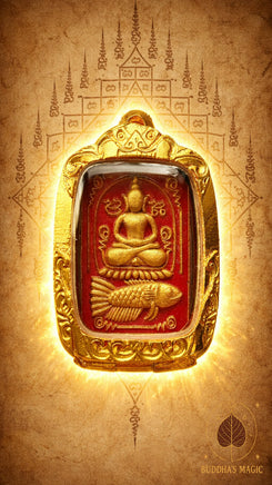 Phra Somdej Luang Phor Parn Pim Pla – Roon Mongkol Mahālap 99 (2020) # 781 Magic of the Buddha