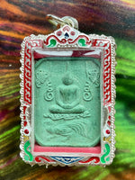 Amulette Phra Somdet Kai Mongkol (bénédiction 2017) – Kruba Nuea Chai Kosito – Samnak Tampa Archa Thong (Chiang Mai) # 597