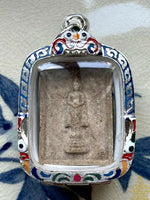 Amulette Phra Phong Pang Om Baht – Très Vénérable Phra Ajarn Sarmlit (Wat Palakrad, années 80) # 589
