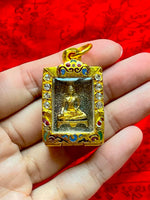 Amulette du Bouddha Phra Ratcha Nanthajan - Vénérable Luang Phor Sarmlit # 559 Magic of the Buddha