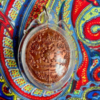 Amulette Rian Brahma Setthi en cuivre –  Phra Ajarn Phatthayano Bhikkhu # 658