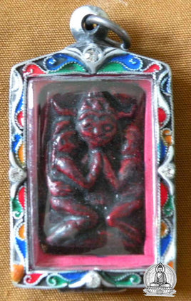 Amulette cambodgienne du Dieu des enfers Yama.