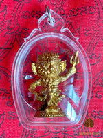 Amulette Hanuman Ruay Pan Lan – Forme Enfantine – Bénédiction de Fortune par Luang Phor Path (Wat Huay Duan) # 666