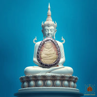 Amulette de fortune Phra Sanghajai - Vénérable Luang Phor Suriyan Kosapanyo du Wat Pa Wang Nam Yen # 870