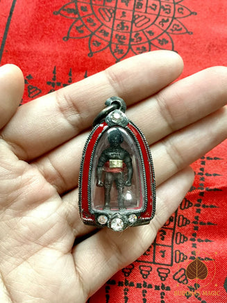 Amulette Hoon Payon – Très Vénérable Luang Phor Happ Kémajaro du Wat Thong Sai # 801 Magic of the Buddha