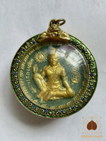 Grande amulette Jatukham Rammathep Roon Sap Raja Roi des richesses 2007 Wat Phra Mahatat # 727