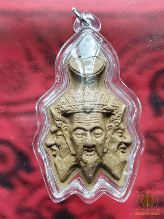 Grande amulette Lersi Saming Prai - Très Vénérable Luang Phor Kallong du Wat Khao Lem # 837 Magic of the Buddha