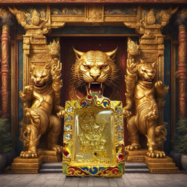 Amulette de Luang Phor Pern au Tigre - Wat Bang Phra. # 431