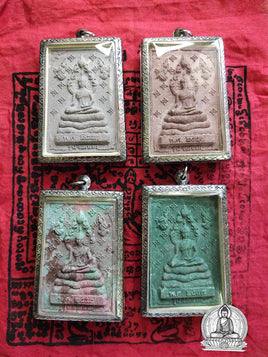 Grande amulette Phra Naphok (Le Bouddha sous le roi des Nâgas) - Vénérable LP Subin.