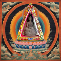 Amulette Phra Naphok Gao-Na (Bouddha à Neuf Têtes) – Wat Pa Mu (2005) # 558 Magic of the Buddha