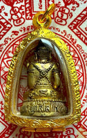 Amulette Phra Kling du Bouddha d'emeraude Phra Keow Morakot - Très Vénérable LP Moon Tithasilo.