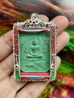 Amulette Phra Somdet Kai Mongkol (bénédiction 2017) – Kruba Nuea Chai Kosito – Samnak Tampa Archa Thong (Chiang Mai) # 597