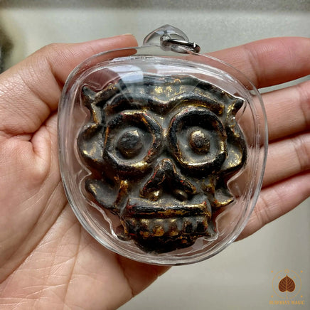 Rare et puissante amulette crâne Mae Hong Prai - Vénérable Luang Phor Somchai du Wat Dan Guien # 850 Magic of the Buddha