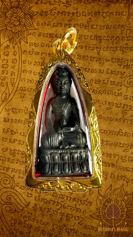 Amulette alchimique Phra Kling Chinabunchon (Roon Koon Ngern Koon Thong) - Très Vénérable Luang Phor Koon # 689