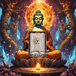 Rare amulette Phra Somdej Mang Mee See Suk - Très Vénérable Luang Phor Kee. # 547