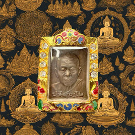 Amulette portrait Roop Lor - Très Vénérable LP Koon Parisutho. # 449