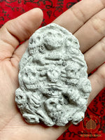 🕯️ Plaque votive ésotérique aux Onze Fantômes – Cendres rituelles du Wat Kositaram # 705