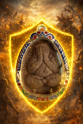 Amulette protectrice Phra Pidta - Très Vénérable LP Hong. # 106