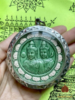 Amulette Jatukham Rammathep – Série Royale “Deux Rois Offrant des Richesses” # 734