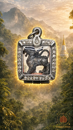 Singharaj Chok Lap en Nawak Loha – Très Vénérable Luang Phor Poon du Wat Pailom # 846 Magic of the Buddha