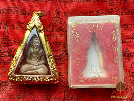 🌿 Amulette Lersi consacrée en 1998 par Luang Phor Phromma – Wat Hin Panang Koi # 779 Magic of the Buddha