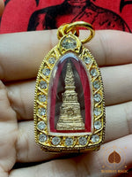 Amulette Phra That Phanom – Poudres sacrées du Chedi originel # 755