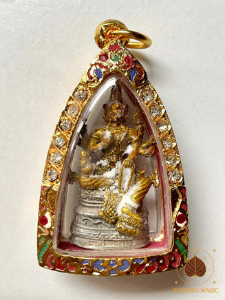 Amulette Phra Phrom Brahma – Très Vénérable Luang Phor Dooh du Wat Sakai # 741 Magic of the Buddha