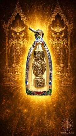 Amulette Phaya Nok Thuet Thue Chouette Sacrée - Wat Pak Klong Makham Thao # 827 Magic of the Buddha