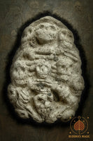 🕯️ Plaque votive ésotérique aux Onze Fantômes – Cendres rituelles du Wat Kositaram # 705