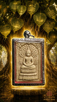 Amulette du Bouddha Somdej Phrok Pho (Pim Yaï) - Vénérable Luang Phor Hit du Wat Chulamani (1998) # 884