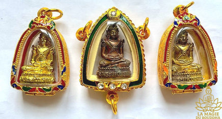 Amulette Phra Kling du Bouddha d'emeraude Phra Keow Morakot - Très Vénérable LP Moon Tithasilo. # 549 - Magic of the Buddha