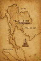 Amulet of the Reclining Buddha and the Chedi of Wat Yai Chai Mongkhon #615