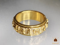 Wen Noon Duang Sacred Ring - Wat Thep Sathit Phra Kiti Charoen # 890