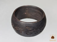 Wen Pok Meedh New-Phet Pah-Issuan Ring of the Most Venerable Luang Phor Moon of Wat Banjan # 887