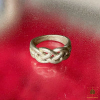 Sacred braided ring Khuman Thong Ae Kai from Wat Chedi Nakhon Si Thammarat # 869