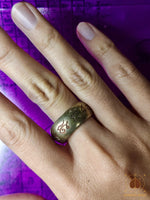 Wen Pok Meedh New-Phet Pah-Issuan Ring of the Most Venerable Luang Phor Moon of Wat Banjan # 887