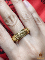Wen Noon Duang Sacred Ring - Wat Thep Sathit Phra Kiti Charoen # 890