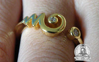 Bague Yant Unalome - Très Vénérable LP Taweesak. # 74 - Magic of the Buddha