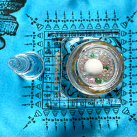 🛕 Chedi translucide aux reliques Sarira arc-en-ciel et Bouddha – Wat Luang Phor Sothorn # 700