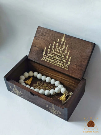 Boîte rituelle de recharge et protection pour amulettes – Yant Mahamongkhön et Yant Gao Yot # 809 Magic of the Buddha